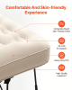 VEVOR Air Mattress with Frame, Inflatable 2 Person Camping Cot with Built-in Pump, Portable Folding Air Beds Supports 600 lbs