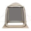 VEVOR Screen House Tent, 6 x 6 ft, 4-6 Person Pop Up Screen Tent, Portable Screened in Canopy with Carry Bag, Netting Sides, Ground Stakes, for Garden