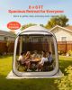 VEVOR Screen House Tent, 6 x 6 ft, 4-6 Person Pop Up Screen Tent, Portable Screened in Canopy with Carry Bag, Netting Sides, Ground Stakes, for Garden