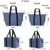 Heavy-Duty Cooling Tote Bag – 5.28 Gallon Capacity for Beach, Camping & Grocery Hauling