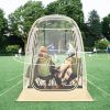 Instant Pop up Sports Tent with Carrying Bag and Floor Mat for 1-2/5-6 People